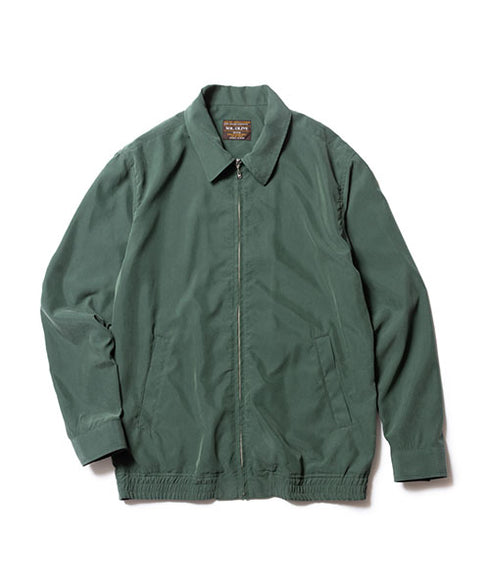 MR.OLIVE /T/R POWDER CLOTH / ZIP UP SHIRT JACKET ミスターオリーブ/T/Rパウダークロス / ジップアップシャツジャケット